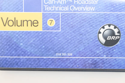 Aftermarket 219701329 Technical Overview Volume 7 DVD for Can-Am Roadster NOS