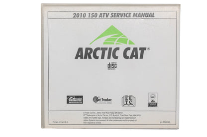 OEM Arctic Cat 2258-565 ATV Service Manual CD 2010 150 Qty 1