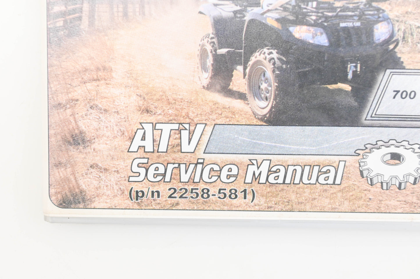 OEM Arctic Cat 2258-581 2010 700 Diesel SD ATV Service Manual CD Qty 1
