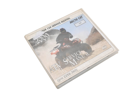 OEM Arctic Cat 2258-360 2009 150 ATV Service Manual CD Qty 1