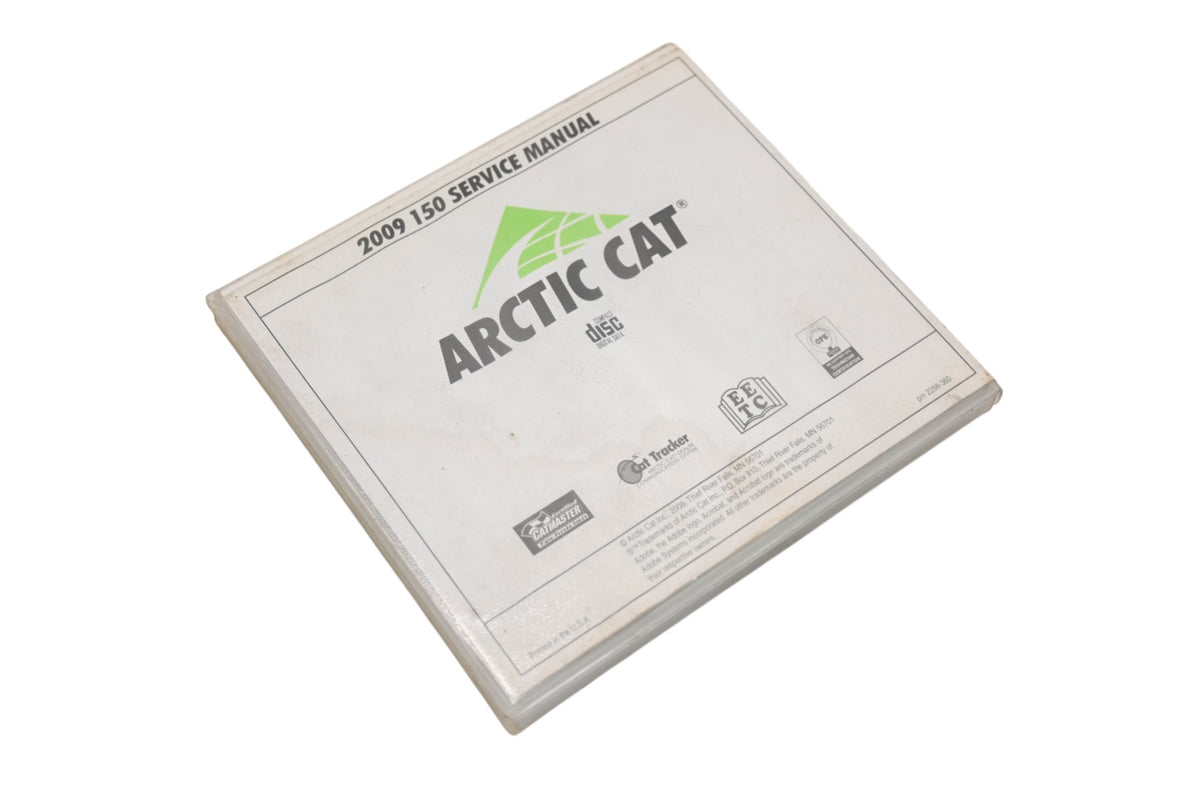 OEM Arctic Cat 2258-360 2009 150 ATV Service Manual CD Qty 1
