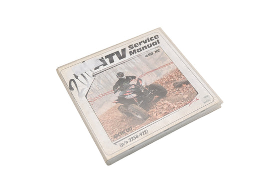 OEM Arctic Cat 2258-922 Service Manual CD 2011 450 XC Qty 1