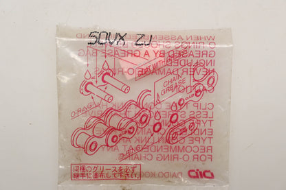 DID 50VXZJ, 122708 Gold Rivet Type Master Link Kit Qty 1 NOS