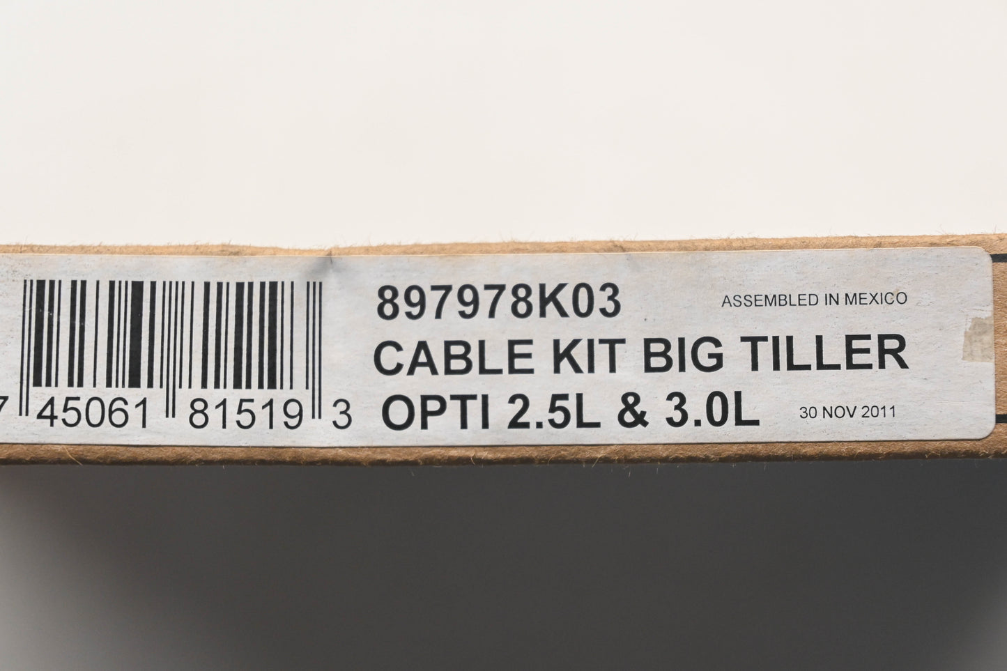 Aftermarket 897978K03 Control Cable Kit Qty 1 NOS