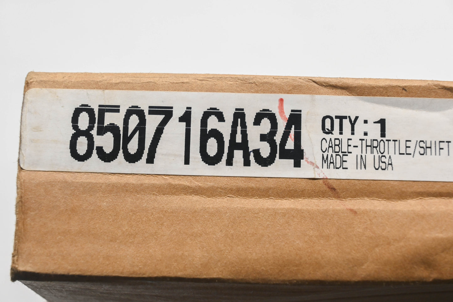 Aftermarket 850716A34 Throttle Shift Cable Qty 1 NOS