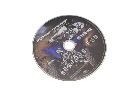 New OEM Yamaha MJ015-1 Raptor 250 Consumer DVD Qty 1 NOS