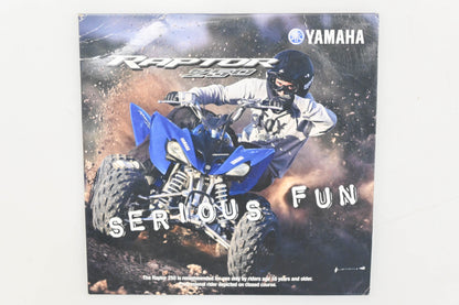 New OEM Yamaha MJ015-1 Raptor 250 Consumer DVD Qty 1 NOS