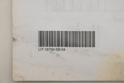 OEM Yamaha LIT-18750-SB-04 Flat Rate Manual Boat 2004 Qty 1