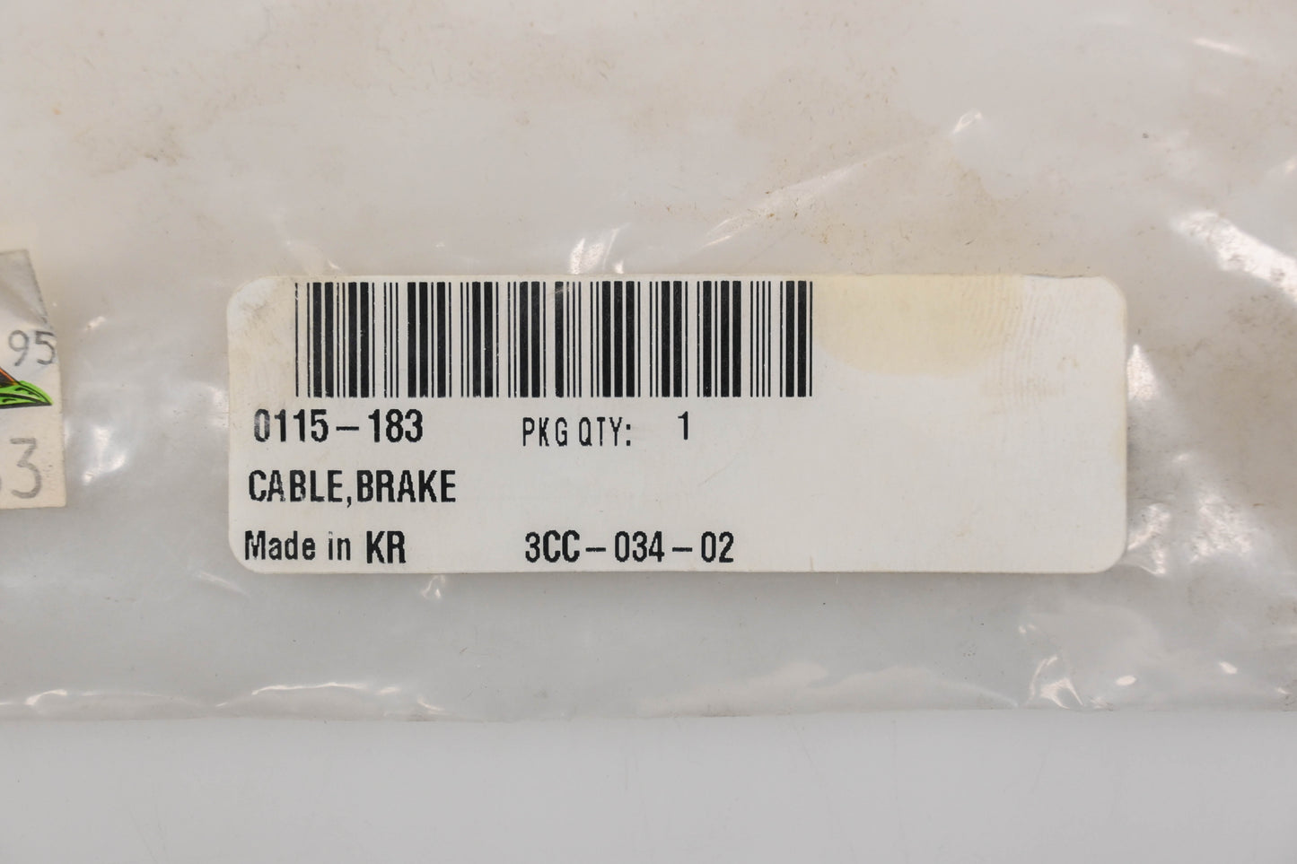 New OEM Arctic Cat 0115-183 Brake Cable Qty 1 NOS
