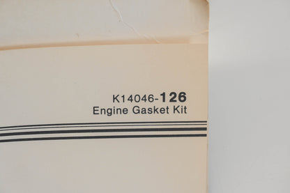 New OEM Kawasaki K14046-126 Gasket Kit Qty 1 NOS