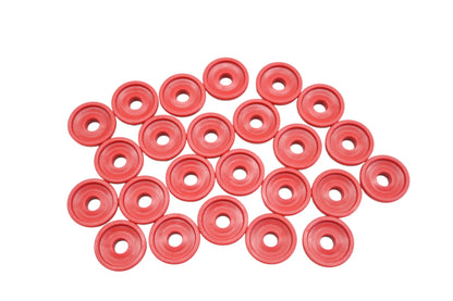 Sno-Stuff 675-111-82 X-Calibur 5/16 Diamond Backer Plates Red Qty 24 NOS