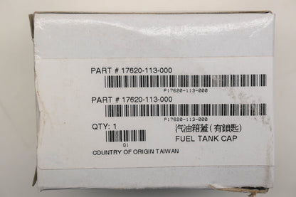 Alpha Sports 17620-113-000 Fuel Tank Cap Qty 1 NOS