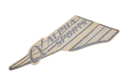 Alpha Sports 87721-132-00C Left Front Fender Decal Down Qty 1 NOS