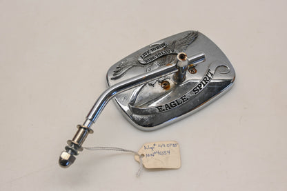 Aftermarket 49-0735, 46-54 Eagle Spirit Chrome Mirror Harley Davidson V-Twin Qty 1 NOS