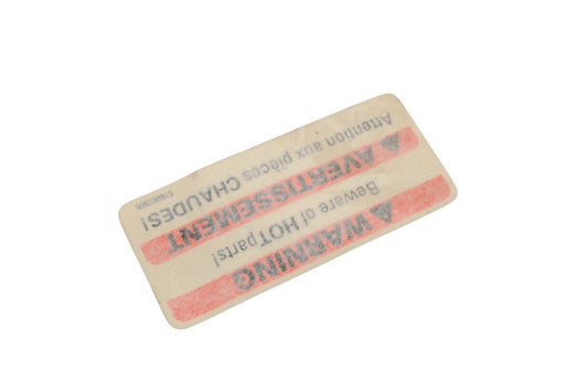 Aftermarket 516002965 Warning Decal NOS