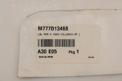 Columbia M777D13468 Heritage Decal Qty 1 NOS