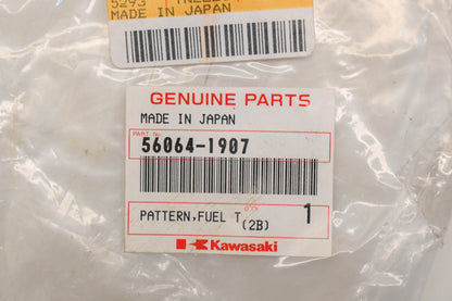 New OEM Kawasaki 56064-1907 Fuel Tank Cover Decal Prairie Qty 1 NOS
