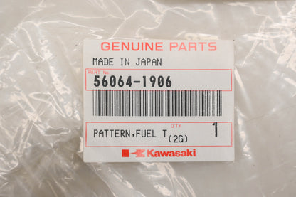 New OEM Kawasaki 56064-1906 Fuel Tank Cover Decal Prairie Qty 1 NOS