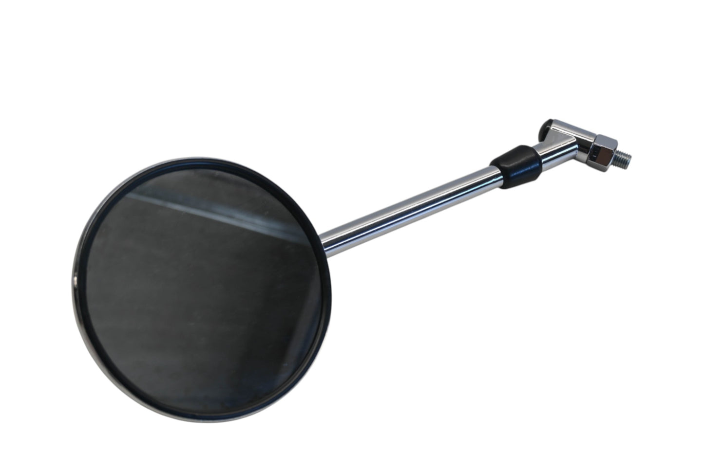 Parts Unlimited 0640-0343 Universal Round Chrome Mirror Qty 1 NOS
