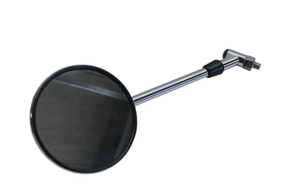 Parts Unlimited 0640-0343 Universal Round Chrome Mirror Qty 1 NOS