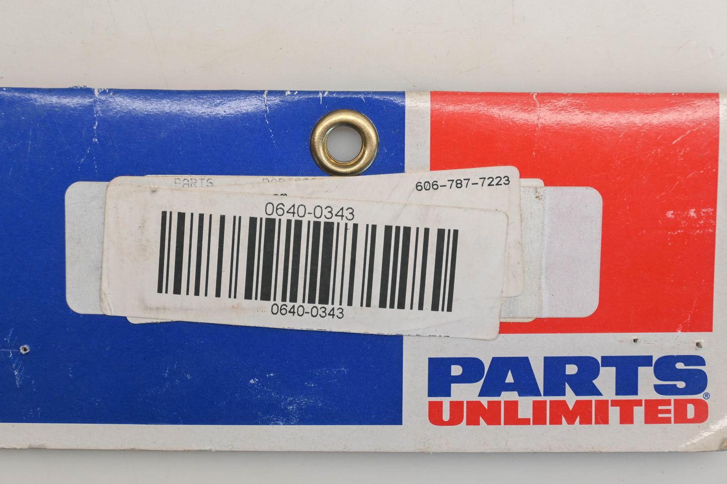 Parts Unlimited 0640-0343 Universal Round Chrome Mirror Qty 1 NOS