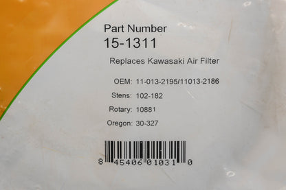 Dealers Choice 15-1311, 11013-2186, 102-182 Air Filter Qty 1 NOS