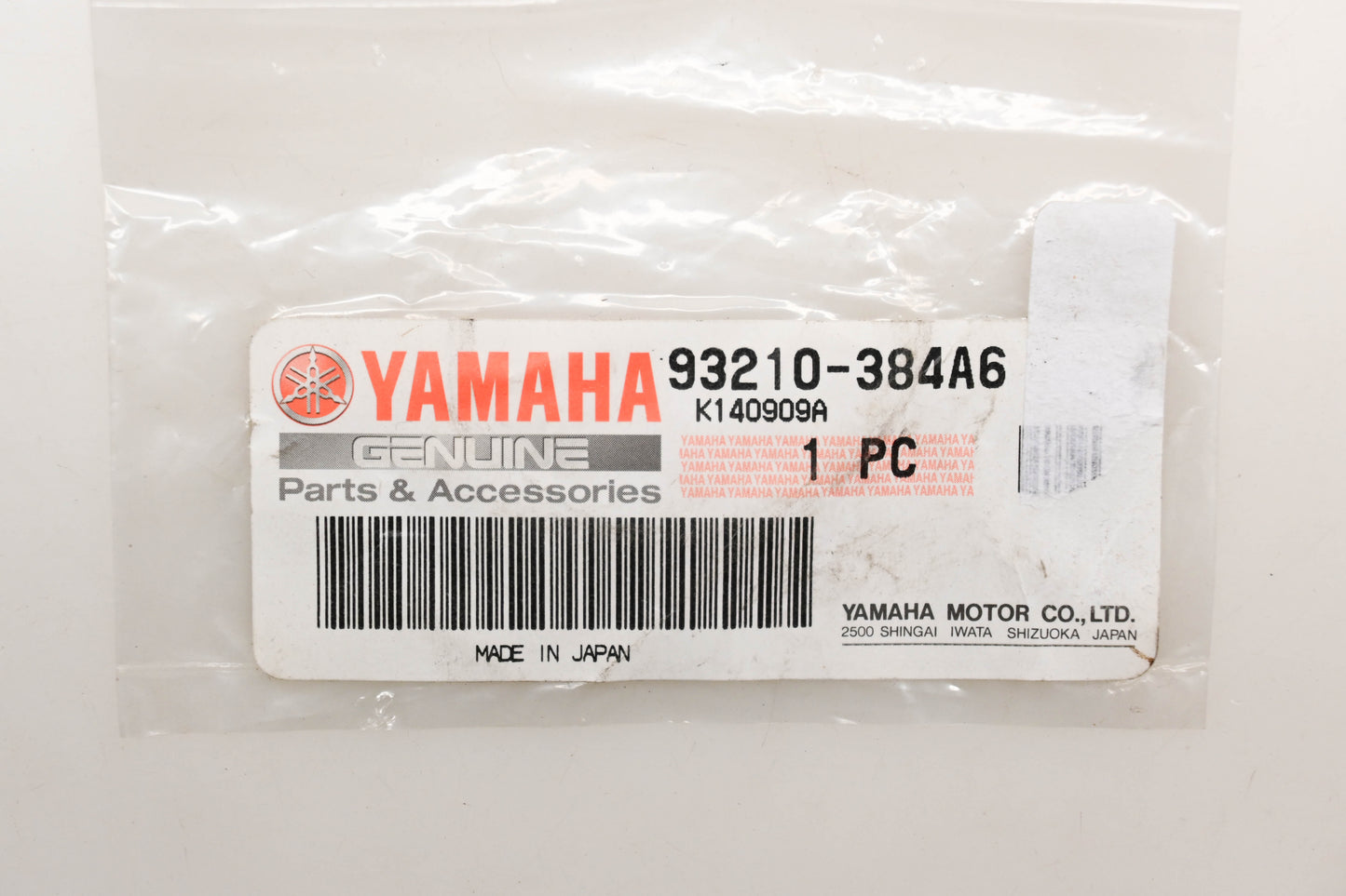 New OEM Yamaha 93210-384A6-00 O-Ring Qty 1 NOS