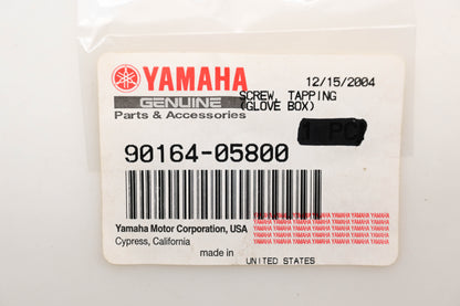 New OEM Yamaha 90164-05800-00 Tapping Screws Qty 6 NOS