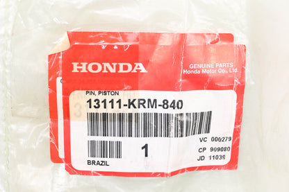 New OEM Honda 13111-KRM-840 Piston Pin Qty 1 NOS