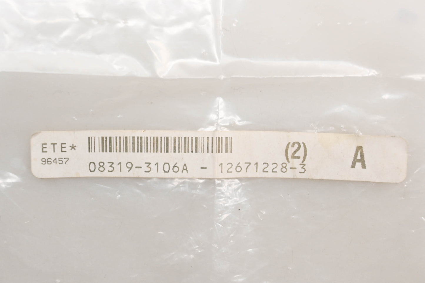 New OEM Suzuki 08319-3106A Nuts Qty 2 NOS