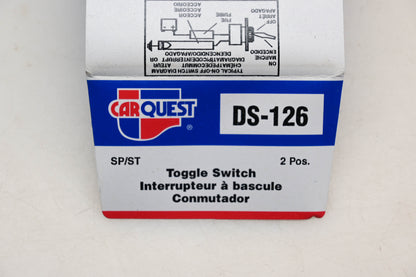 Car Quest DS-126 Toggle Switch Qty 1 NOS
