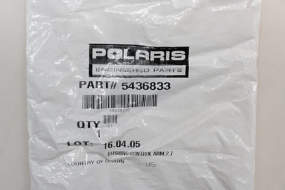 New OEM Polaris 5436833 Control Arm Bushing 2.7 Qty 1 NOS