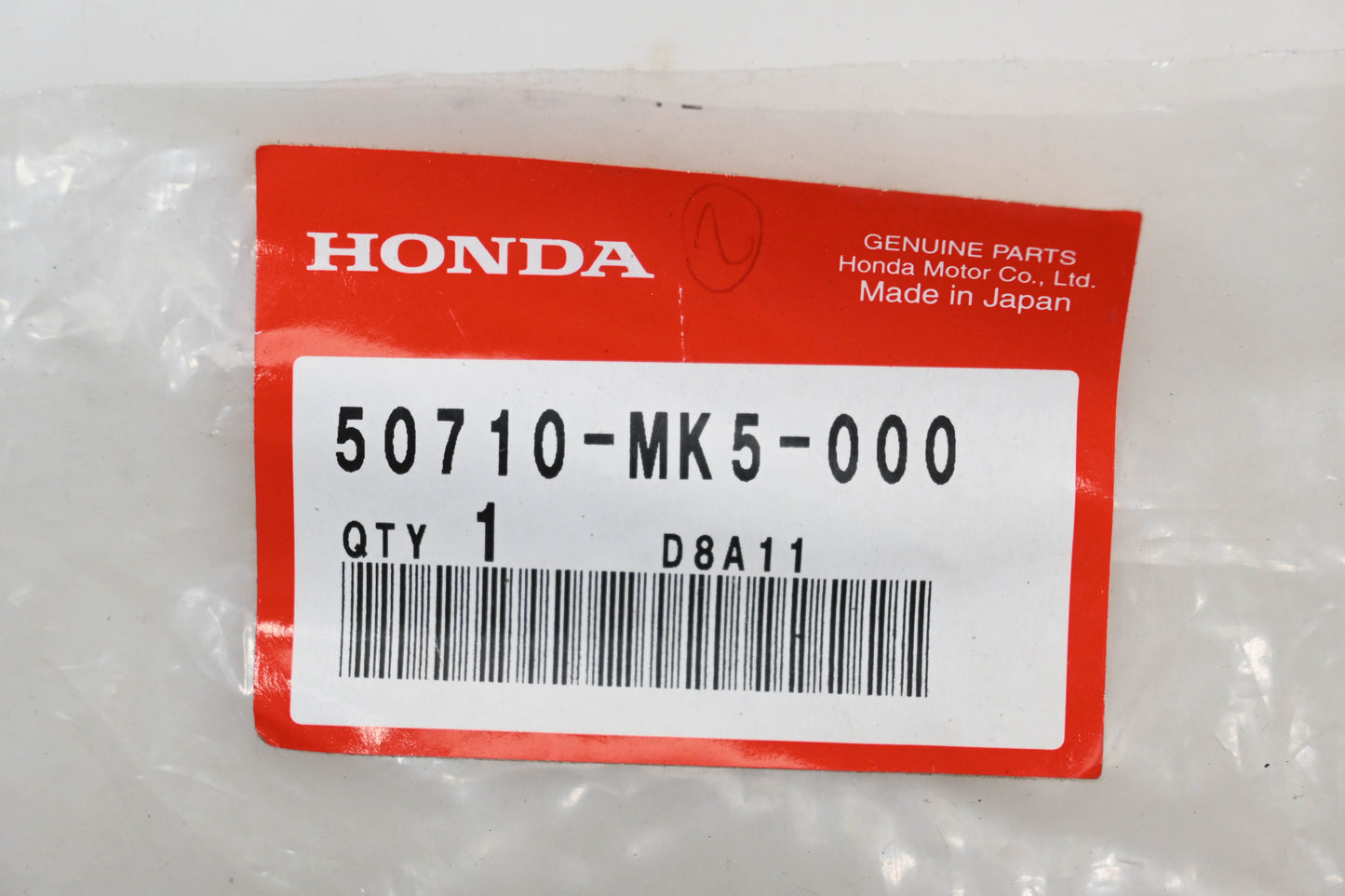 New OEM Honda 50710-MK5-000 Pillion Step Rubber Qty 1 NOS