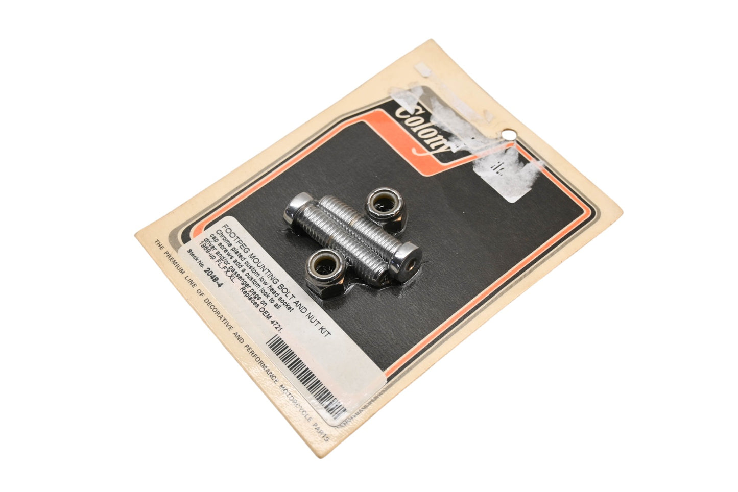 V-Twin 2048-4, 4721 Footpeg Mount Kit Allen Style Qty 1 NOS