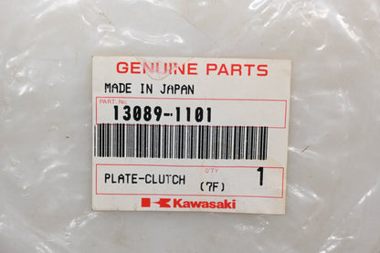 New OEM Kawasaki 13089-1101 Clutch Plate Qty 1 NOS