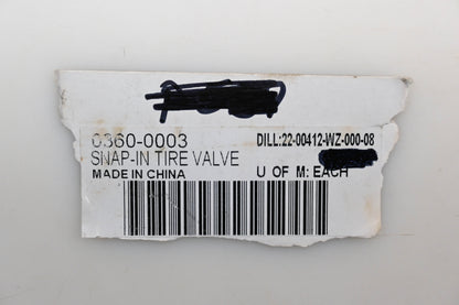 Dill Air Controls 0360-0003 Snap-In Tire Valves Qty 4 NOS