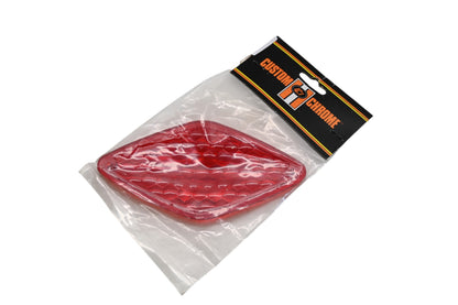 Custom Chrome 19938, 40-584 Red Cat Eye Lens Qty 1 NOS