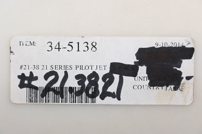DG 34-5138 Keihin 21 Series Pilot Jet Size 38 Qty 1 NOS