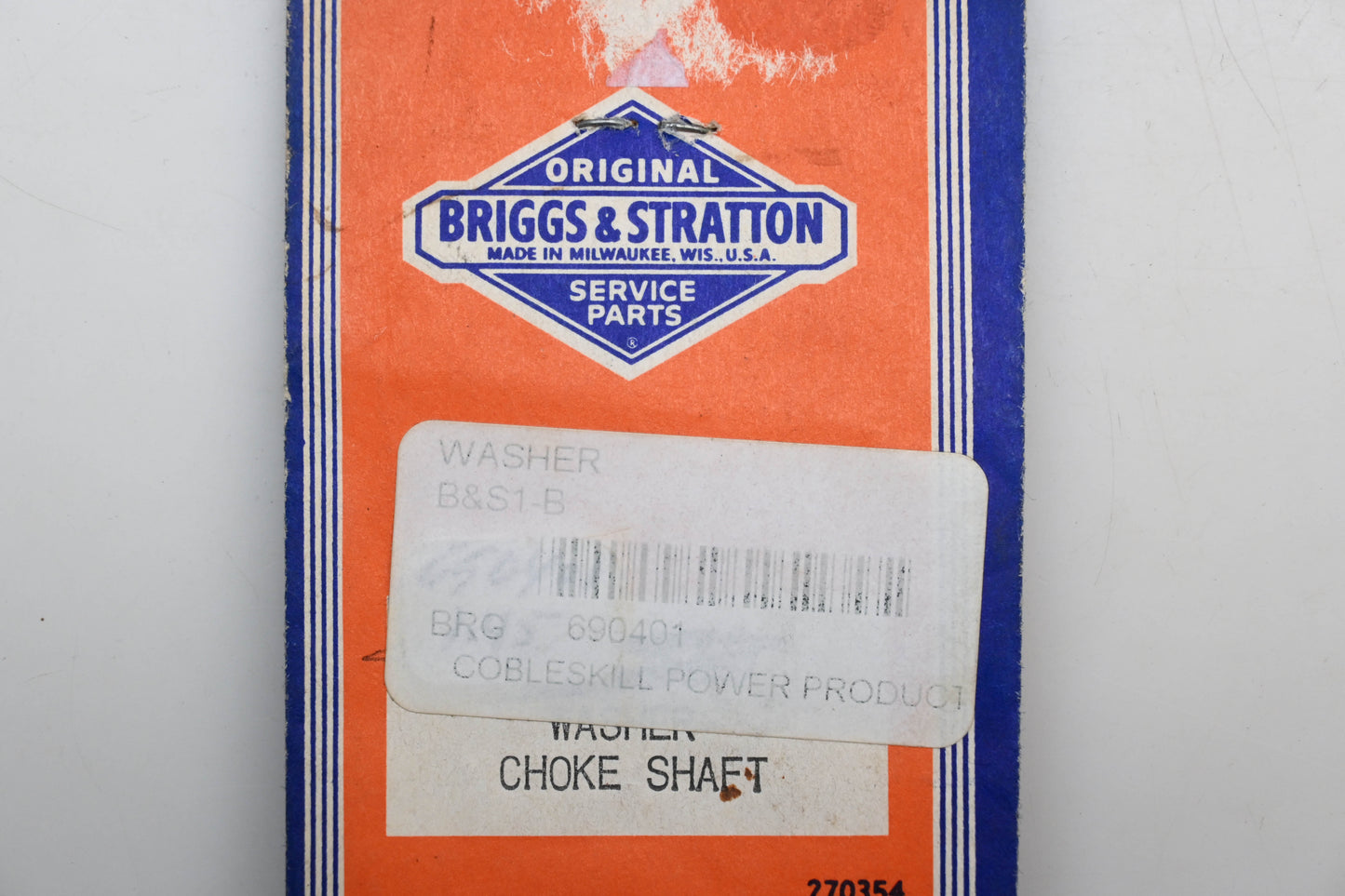 New OEM Briggs & Stratton 690401 Washers Qty 2 NOS