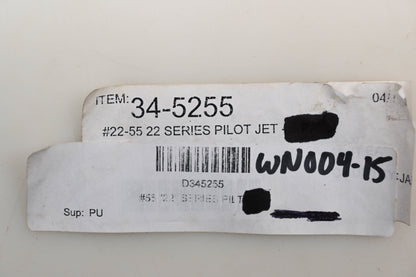 DG 34-5255, D345255 Pilot Jet Size 55 Qty 1 NOS