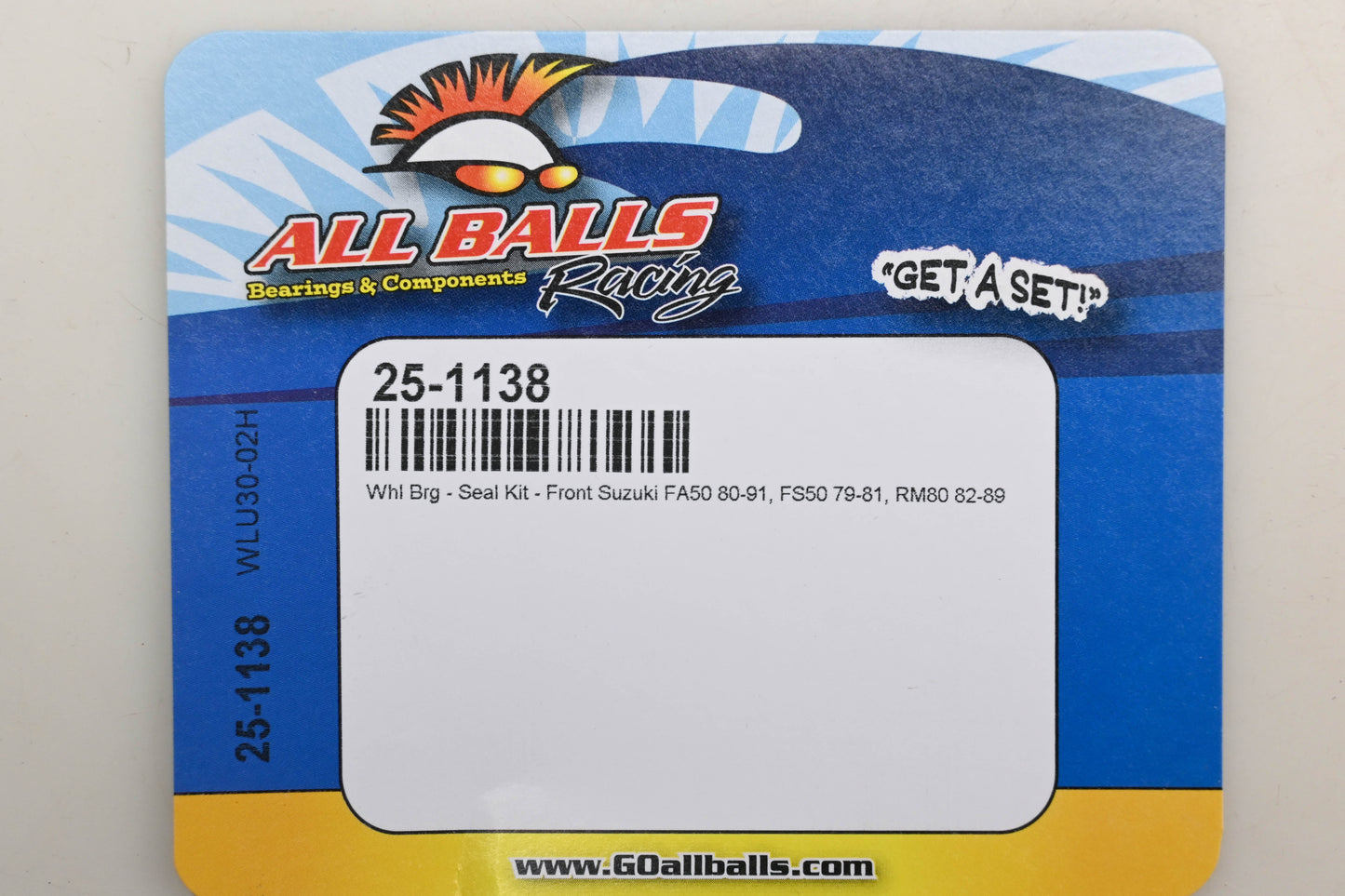 Moose Racing 25-1138 Wheel Bearing Kit Qty 1 NOS