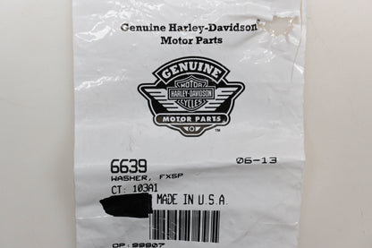 New OEM Harley-Davidson 6639 Washers Qty 2 NOS