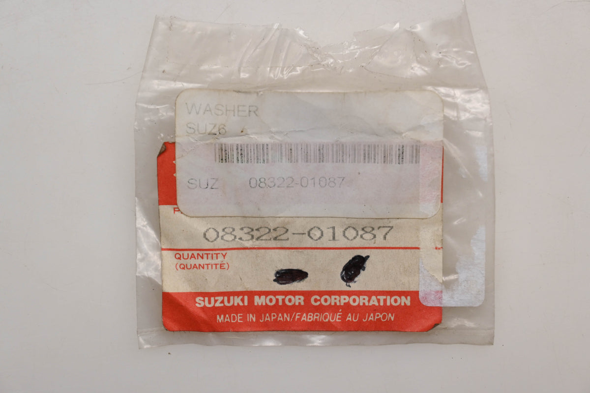 New OEM Suzuki 08322-01087 Washers Qty 2 NOS
