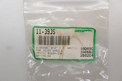 Marshall 11-3935, 04-116-53, 0604-224 Bushing 3/4' ID for Idler Wheels Qty 1 NOS