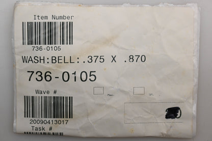 MTD 736-0105 Bell Washer Qty 1 NOS