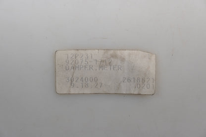 New OEM Kawasaki 92075-1712 Meter Damper Qty 1 NOS