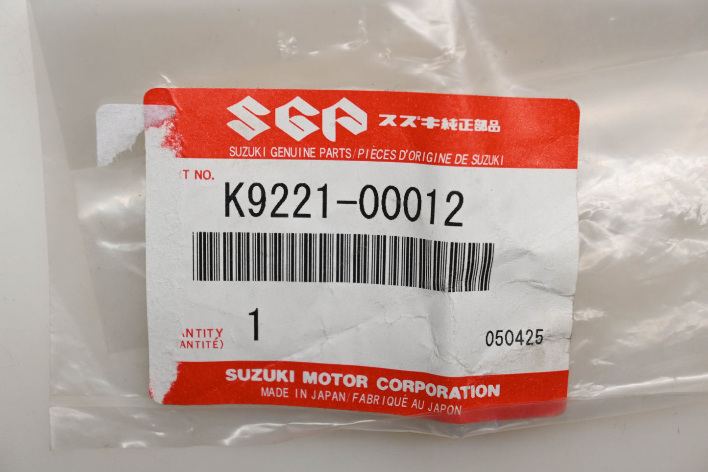 New OEM Suzuki K9221-00012 Pop Nut 5mm Qty 1 NOS