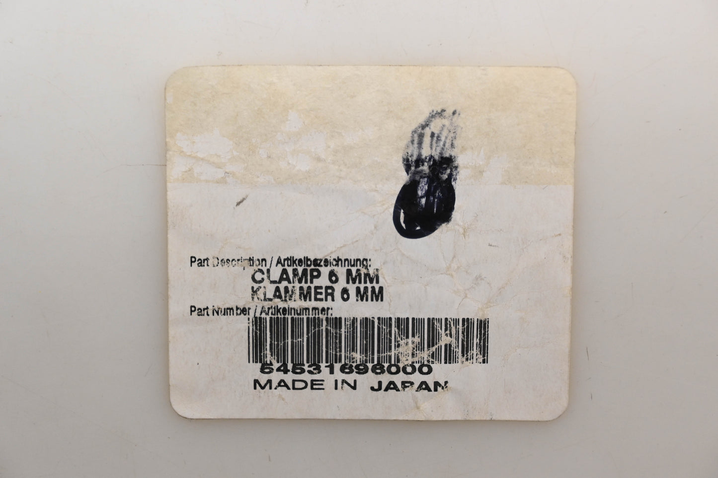 New OEM KTM 54531696000 Clamp 6MM NOS