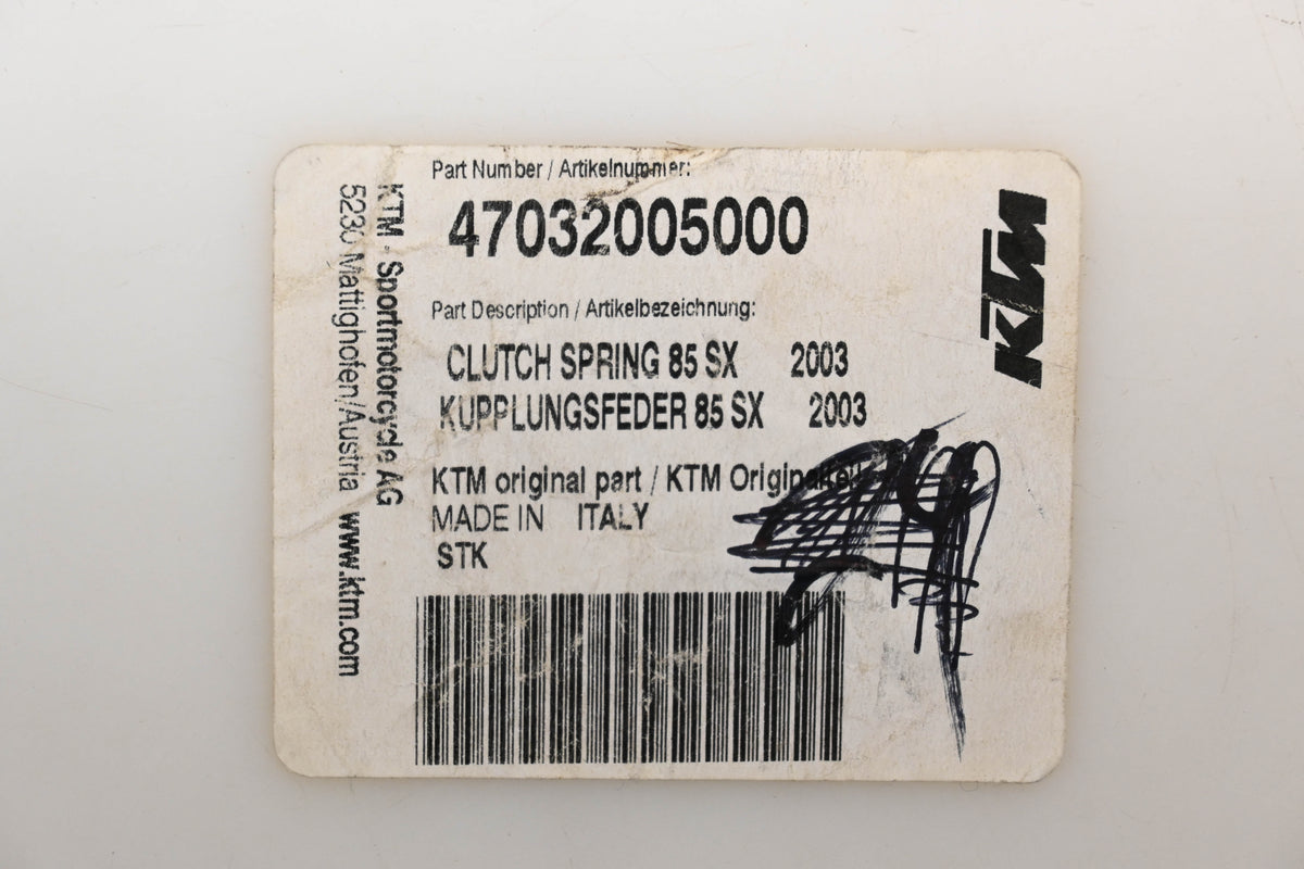 New OEM KTM 47032005000 Clutch Springs Qty 2 NOS