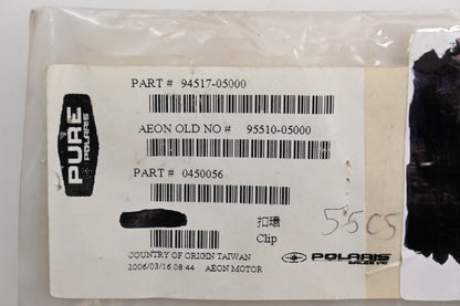 New OEM Polaris 0450056 Clips Qty 18 NOS